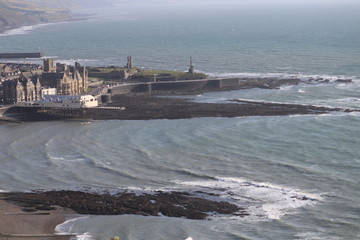 cannery on a windy day