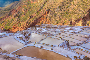 Salar de Maras, Sacred Valley of the Incas, Peru.