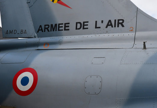 Les Mureaux; France - may 8 2018 : Mirage 2000