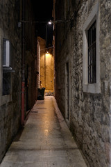 Fototapeta na wymiar Streets of Split city. Croatia