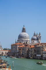 Naklejka premium Views of streets and canals in Venice Italy
