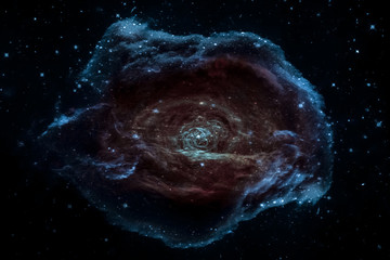 Naklejka na ściany i meble Nebula, science fiction background. Elements of this image furnished by NASA.