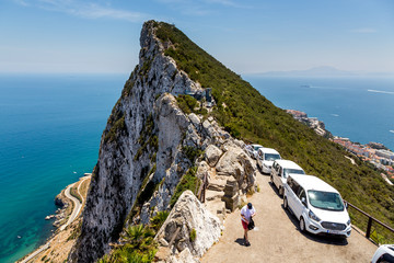Rock of Gibraltar - obrazy, fototapety, plakaty