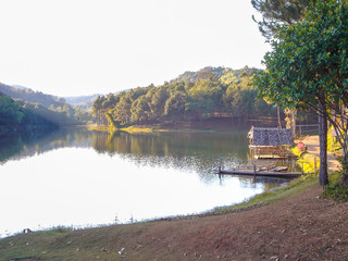 Fototapeta premium Pang Oung, The Pang Tong Royal Project. Mae Hong Son, Thailand