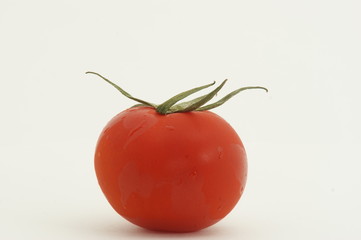 Fresh red tomato isolated