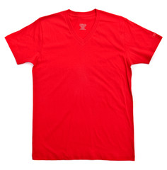 Red tshirt template