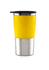Aluminum yellow mug
