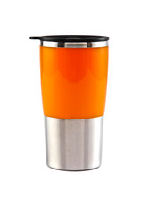 Aluminum orange mug