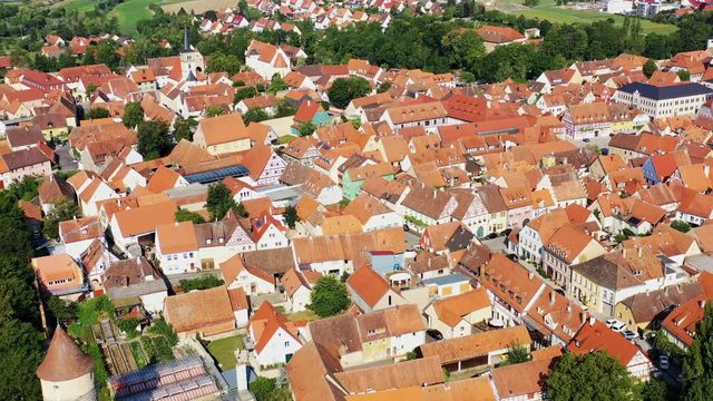 Luftbild von Iphofen   