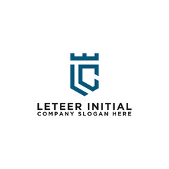 Inspiring company logo design from the initial letters to the LC logo icon. -Vectors