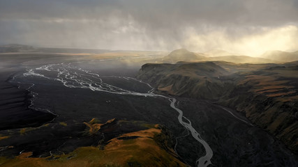 Iceland by dron