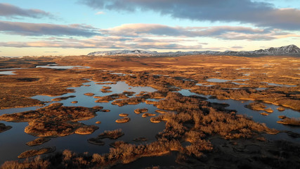 Fototapeta na wymiar Iceland by dron