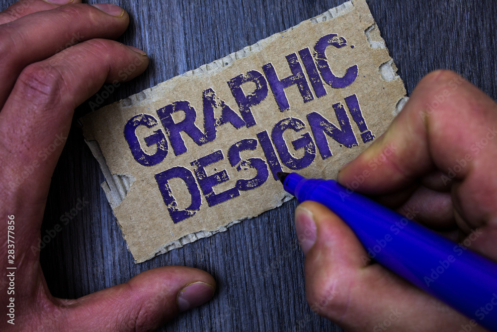 Poster text sign showing graphic design motivational call. conceptual photo art of combining text images in