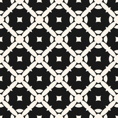 Geometric ornament pattern. Vector seamless texture with carved shapes