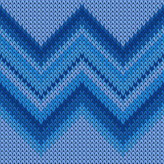 Close up zig zal lines knitted texture geometric - obrazy, fototapety, plakaty