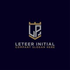 Inspiring company logo designs from the initial letters of the LP logo icon. -Vectors