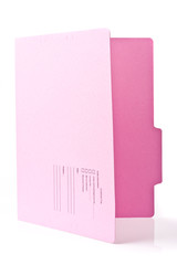 Pink folder