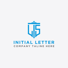 Obraz premium Inspiring logo design for companies from the initial letters LS logo icon. -Vectors
