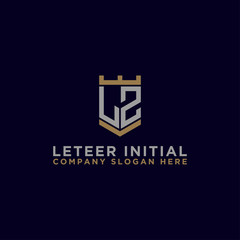 Inspiring company logo designs from the initial letters of the LZ logo icon. -Vectors