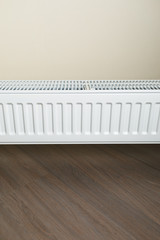 heating radiator in the living room