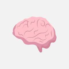 Comic Hirn Symbol Illustration