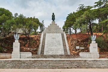 monument napoleon bonaparte ajaccio corsica france