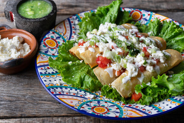 Mexican fried tacos also called 