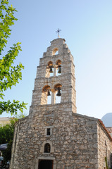 Fototapeta na wymiar orthodox church of areopolis