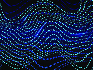 EPS 10 vector. Futuristic colorful background. Backdrop with lines and waves.