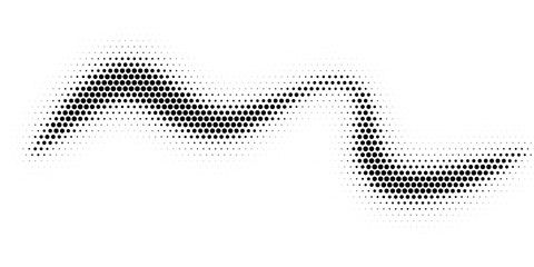 Halftone dotted background