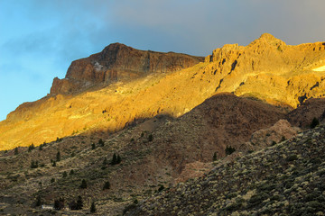 Landscape around the Teide - the highest mountain of spain