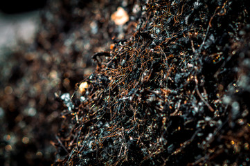 used car tires steel cord waste steel wire crushed