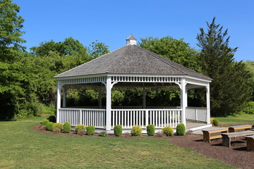 A pleasant gazebo