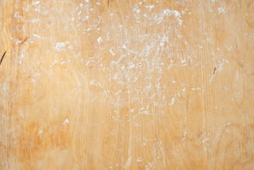 Texture of old wooden board. Dirty and scratched plywood.