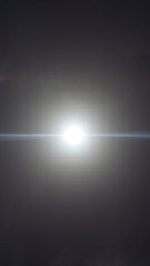 spotlight on black background