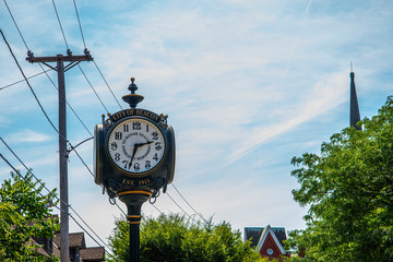 old clock on the tower