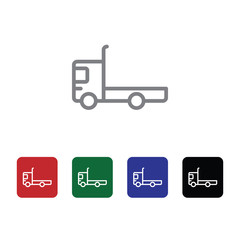 Cargo, delivery, freight vector icon . Simple element illustration from UI concept. Cargo, delivery, freight vector icon . Cargo Icon Vector Illustration