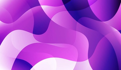 Template Background With Wave Geometric Shape. For Design, Presentation, Business. Vector Illustration