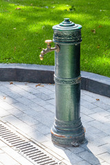 Standpipe closeup view