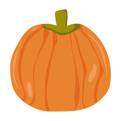 Isolated pumpkin vector design vector illustration