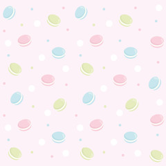 Estampa fofa de Macaroons