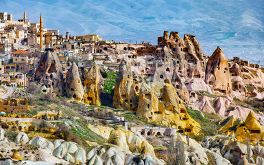 Mountains of Cappadocia - obrazy, fototapety, plakaty
