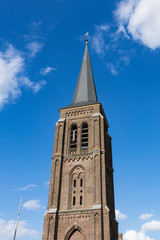 Fototapeta na wymiar Sint Martinus Tower in Gennep, The Netherlands