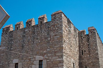 Kusadasi stone wall fort