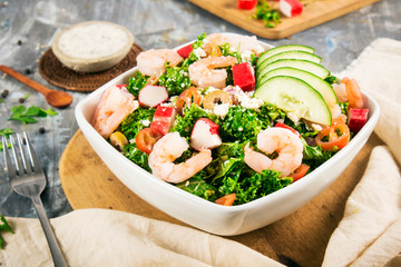 Shrimp salad