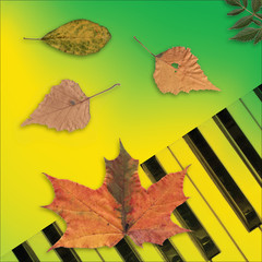 Obraz premium illustration of autumn mood