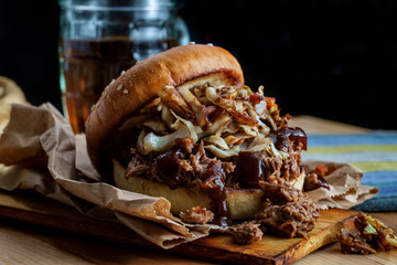 Pulled Pork Burger