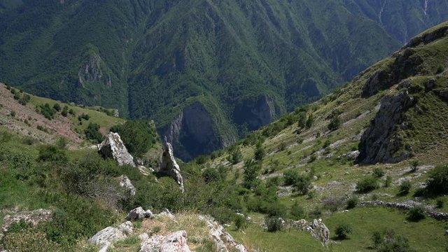 Bjelašnica mountain Bosnia and Herzegovina summer landscape  - (4K)