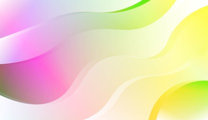 Modern Background With Dynamic Effect. For Your Design Ad, Banner, Cover Page. Vector Illustration with Color Gradient.