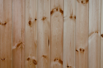 New wooden boards as texture and background